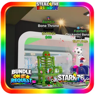 Zombie Bone Throne Secret Fortnite Steal The Brainrot