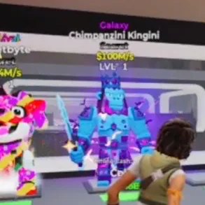 GALAXY CHIMPANZINI KINGINI 100M/s STEAL THE BRAINROT FORTNITE