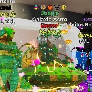 JUNGLE GALAXIO ASTRO 5 TRAITS 4.5QI/S LVL 174 FORTNITE STEAL THE BRAINROT