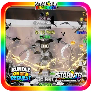 Gothic Coccoblade 123.7M/s Fortnite Steal The Brainrot