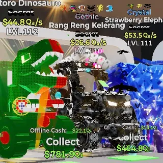 GOTHIC RANG RENG KELERANG 5 TRAIT STEAL THE BRAINROT FORTNITE