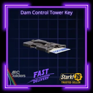 Dam Control Tower Key x2