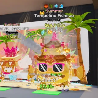 Summer Tempelino Fishino 4 Trait 64.3Qa/s Steal the Brainrot Fortnite