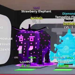 VOID STRAWBERRY ELEPHANT 455M/s STEAL THE BRAINROT FORTNITE