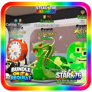Zombie Cobracadabra 134.9M/s Steal The Brainrot