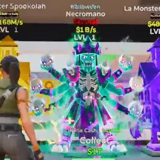 HALLOWEEN NECROMANO FORTNITE STEAL THE BRAINROT