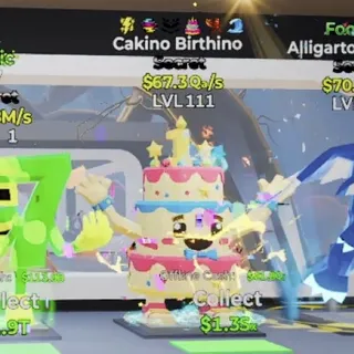 CAKINO BIRTHINO 6 TRAITS CAKE