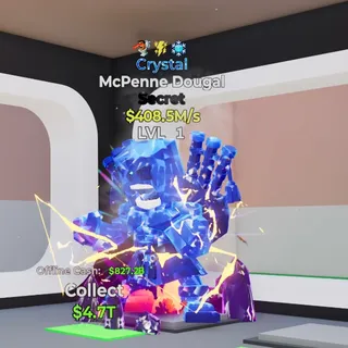 CRYSTAL MCPENNE DOUGAL 3 TRAITS 408.5M/S STEAL THE BRAINROT FORTNITE