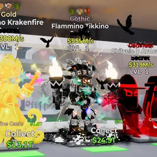 Gothic Flammino Tikkino 3 Trait 559M/s Steal the Brainrot Fortnite