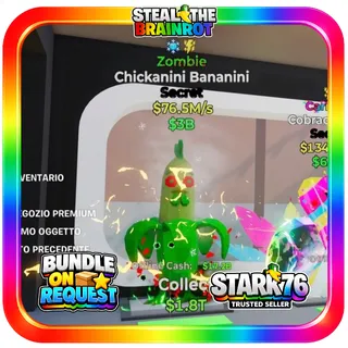 Zombie Chickanini Bananini Secret Fortnite Steal The Brainrot