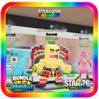 McPenne Dougal 57M/s Fortnite Steal The Brainrot