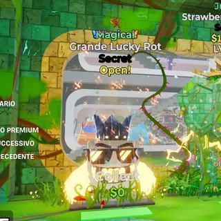MAGICAL GRANDE LUCKY ROT 1 TRAIT FORTNITE STEAL THE BRAINROT