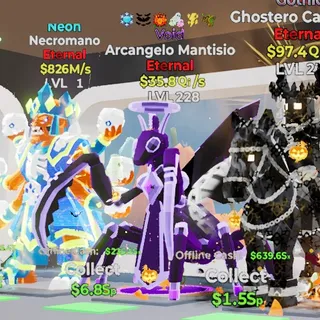 VOID ARCANGELO MANTISIO 35.8Qi/s LVL 228 FORTNITE STEAL THE BRAINROT