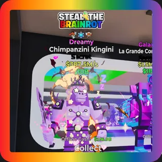 Fortnite Secret Dreamy Chimpanzini Kingini 387.5M/s