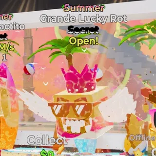 SUMMER GRANDE LUCKY ROT STEAL THE BRAINROT FORTNITE