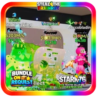 Magical 67 193.8M/s Fortnite Steal The Brainrot