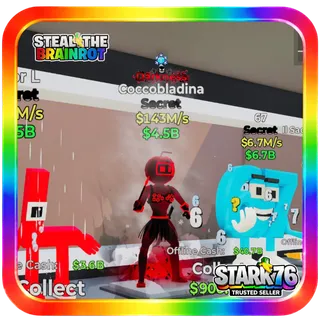 Darkness Coccobladina 2 Traits 143M/s Fortnite Steal The Brainrot