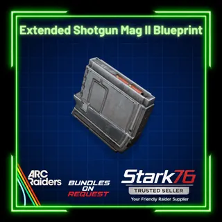 Extended Shotgun Mag II Blueprint