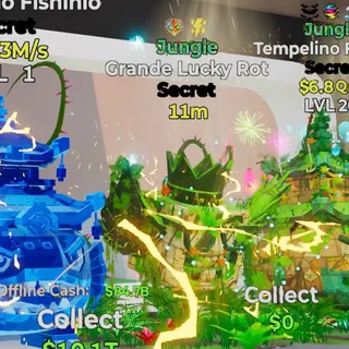 JUNGLE GRANDE LUCKY ROT  FORTNITE STEAL THE BRAINROT