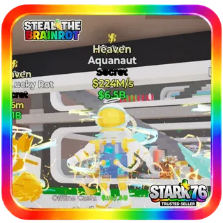 Heaven Aquanaut Secret 224M/s 1 Trait Steal The Brainrot