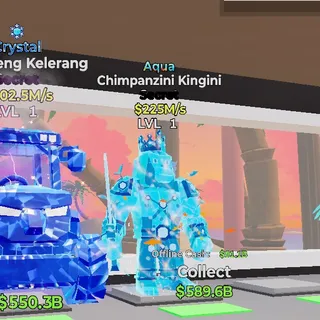 AQUA CHIMPANZINI KINGINI STEAL THE BRAINROT FORTNITE