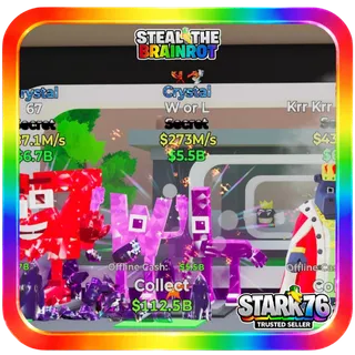 Crystal W or L 2 Traits 273M/s Fortnite Steal The Brainrot