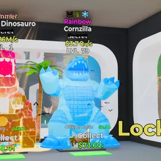 Rainbow Cornzilla 3 Trait 3.7Qa/s Steal the Brainrot Fortnite