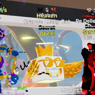 HEAVEN GRANDE LUCKY ROT FORTNITE STEAL THE BRAINROT