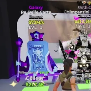GALAXY RE DELLE CARTE 72M/s STEAL THE BRAINROT FORTNITE
