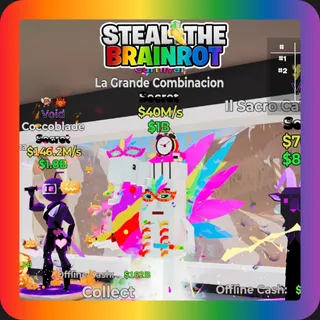 Fortnite Steal The Brainrot Carnival La Grande Combinacion Secret 40M/s