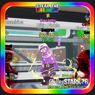 Dreamy Dilly Pickle 65.2M/s (1 Trait) Steal The Brainrot