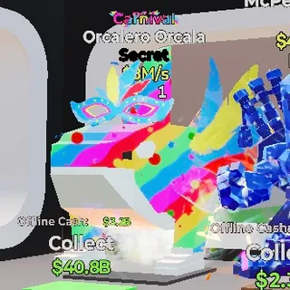 CARNIVAL ORCALERO ORCALA 1 TRAIT STEAL THE BRAINROT FORTNITE