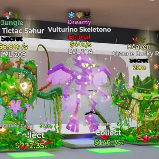 DREAMY VULTURINO SKELETONO 3 TRAITS FORTNITE STEAL THE BRAINROT