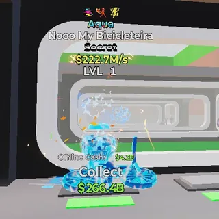 AQUA NOOO MY BICICLETEIRA STEAL THE BRAINROT FORTNITE