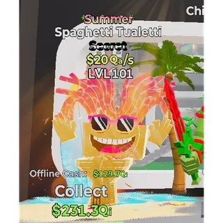 SUMMER SPAGHETTI TUALETTI STEAL THE BRAINROT FORTNITE
