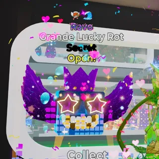 RAVE GRANDE LUCKY ROT FORTNITE STEAL THE BRAINROT