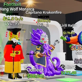CAPITANO KRAKENFIRE 1 TRAIT STEAL THE BRAINROT FORTNITE