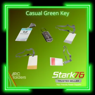 3x Green Keys (Random)