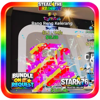 Carnival Rang Reng Kelerang Secret Fortnite Steal The Brainrot