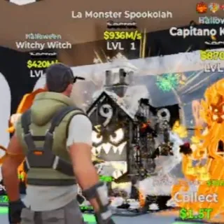 GOTHIC LA MONSTER SPOOKOLAH FORTNITE STEAL THE BRAINROT