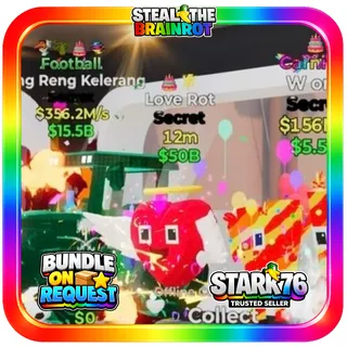 Love Rot Secret Fortnite Steal The Brainrot