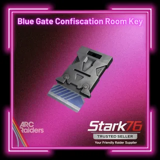 Blue gate Confiscation Room Key