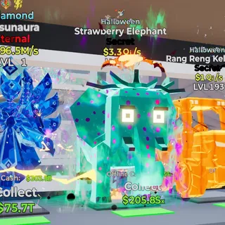 HALLOWEEN STRAWBERRY ELEPHANT 3.3Qi/s FORTNITE STEAL THE BRAINROT