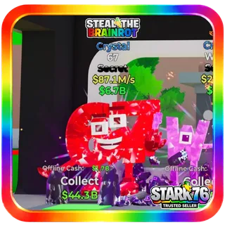 Crystal 67 87.1M/s Fortnite Steal The Brainrot