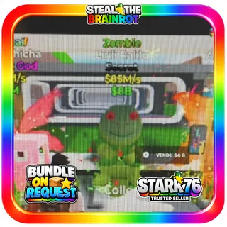 Lirilì Ralilu Zombie 85M/s Fortnite Steal The Brainrot
