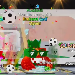FOOTBALL BRAINROT GOD GRANDE LUCKY ROT 2 TRAIT STEAL THE BRAINROT FORTNITE
