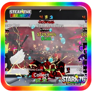 Los Esok Sekolitos Darkness 129.5M/s 3 Traits Secret Steal The Brainrot Fortnite