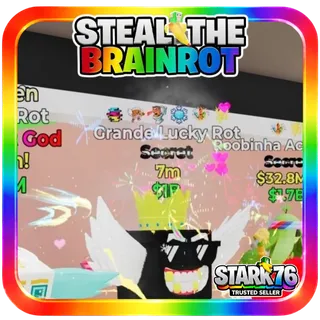 Grande Lucky Rot 6 Trait Fortnite Steal The Brainrot