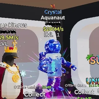 CRYSTAL AQUANAUT 1 TRAIT STEAL THE BRAINROT FORTNITE