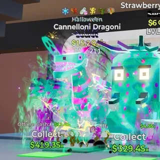 HALLOWEEN CANNELLONI DRAGONI 15.2Qi/s LVL 211 FORTNITE STEAL THE BRAINROT